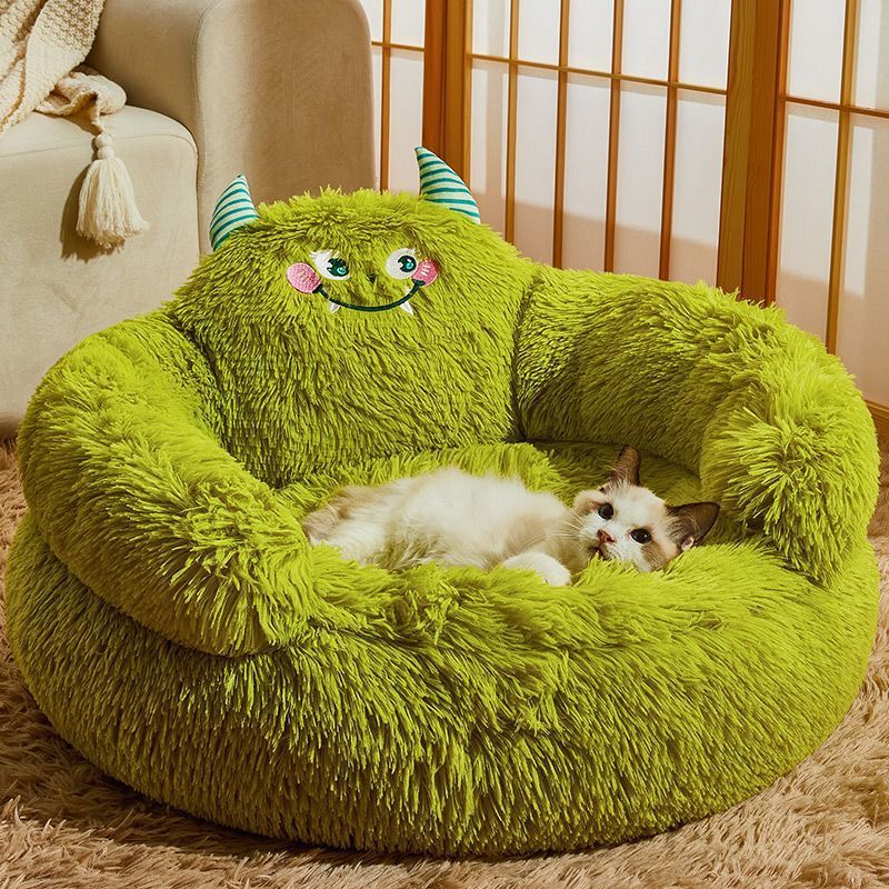 Cat And Dog Kennel Dog Mat Sleeping Medium And Small Dog Bichon Dog Sofa Bed Pet Cat Kennel Warm In Winter